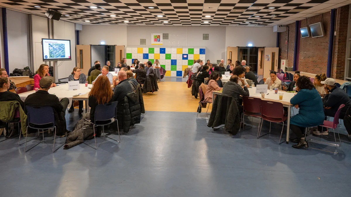 Participatiebijeenkomst buurtbewoners Geins